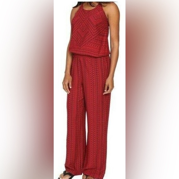 Prana Halter Sleeveless Jumpsuit - Picture 1 of 5